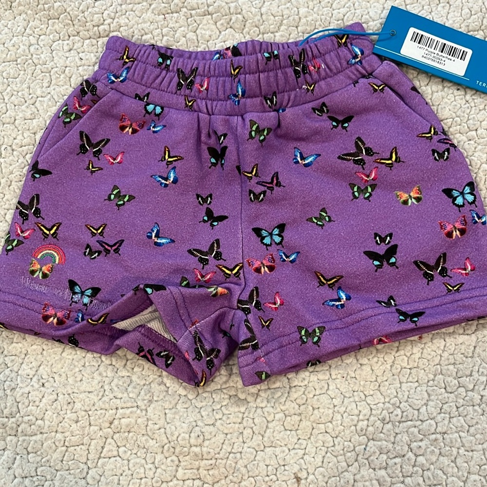 Terez butterfly shorts size 4